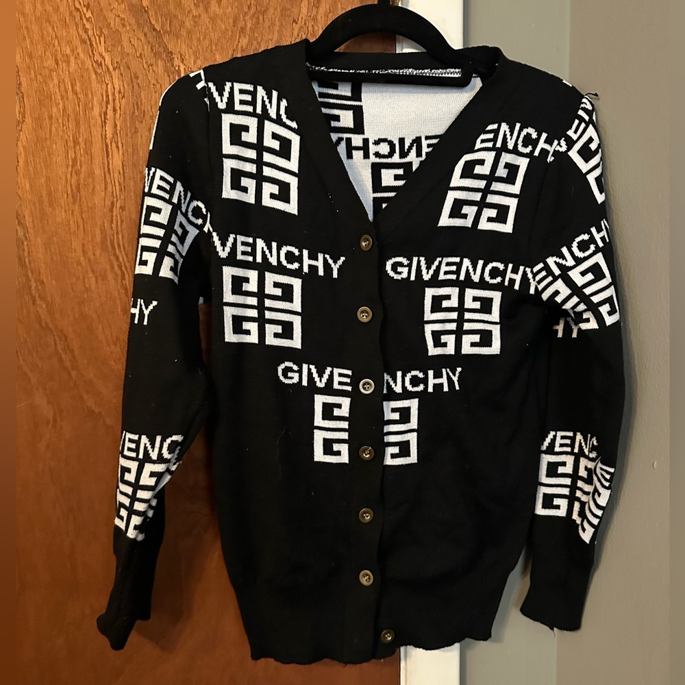 Givenchy inspired cardigan.